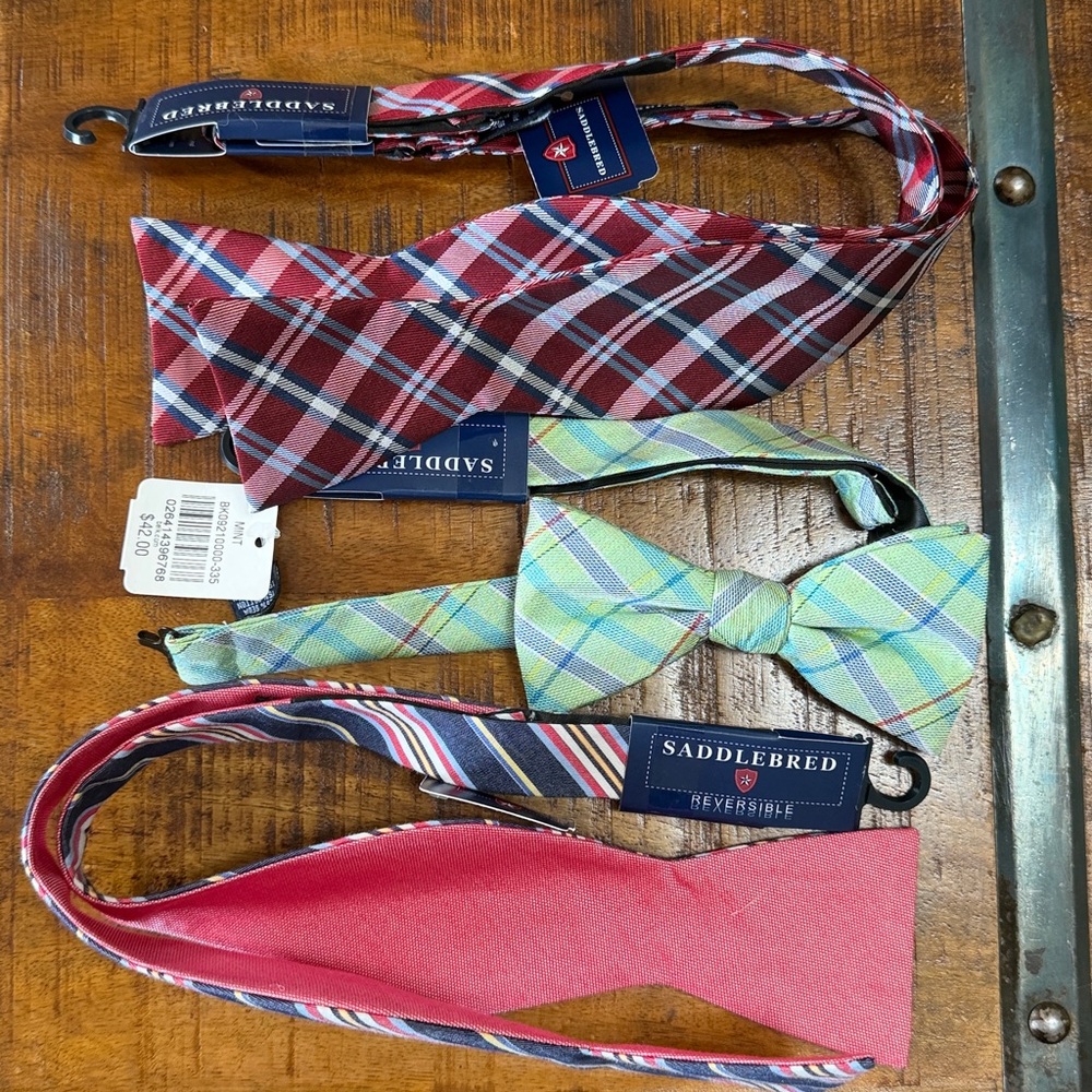 NWT Bundle of Saddlebred Bow Ties